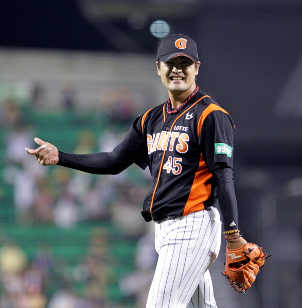 이정민 선수의 구원등판